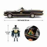  Đồ Chơi Xe Mô Hình JADA TOYS DC Comics Batman 1966 Classic Batmobile W/Batman & Robin Figure 1:24 98259 - Simba Toys Vietnam 