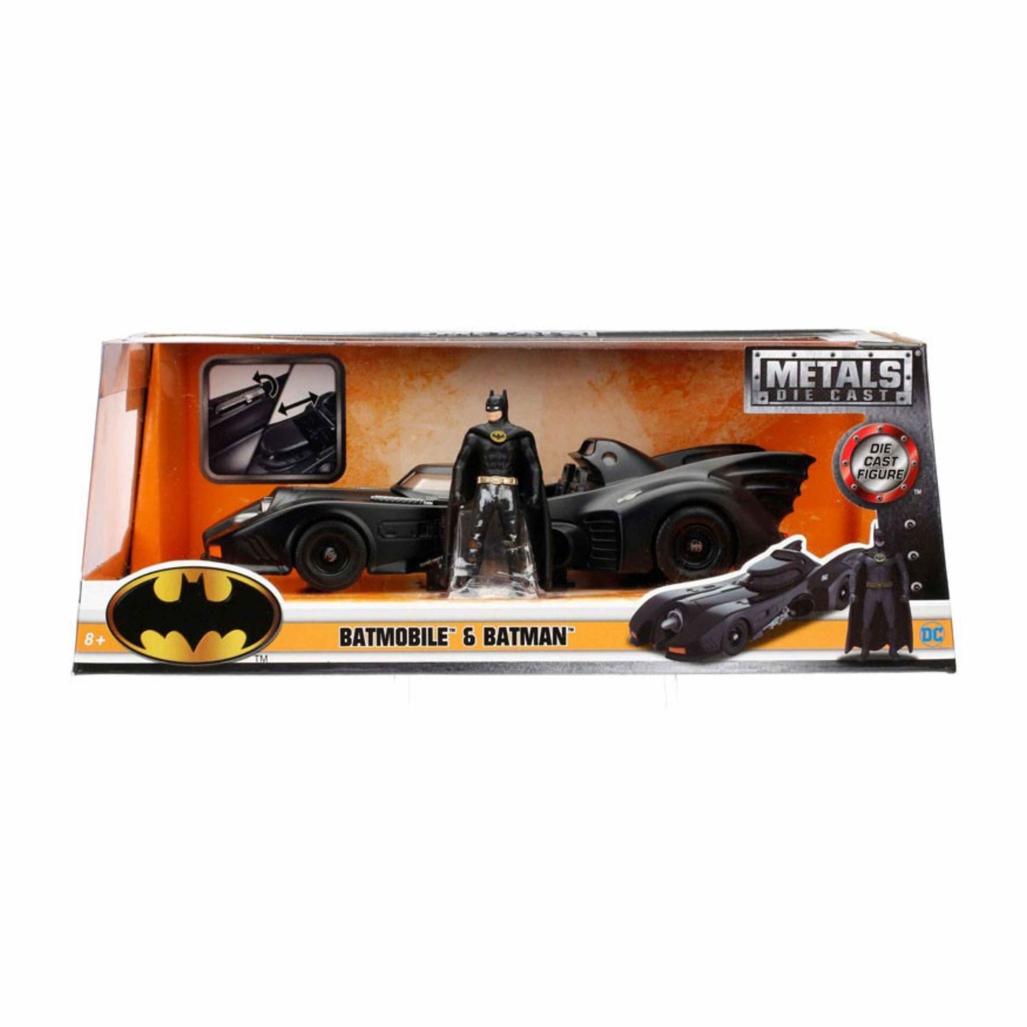  Đồ Chơi Xe Mô Hình JADA TOYS DC Comics Batman 1989 Batmobile W/Batman Figure 1:24 98260 - Simba Toys Vietnam 