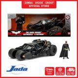  Đồ Chơi Xe Mô Hình JADA TOYS DC Comics Batman 2008 The Dark Knight Batmobile W/Batman Figure 1:24 98261 - Simba Toys Vietnam 