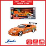  Đồ Chơi Xe Mô Hình JADA TOYS Fast & Furious 1995 Toyota Supra-Orange 1:24 97168 - Simba Toys Vietnam 