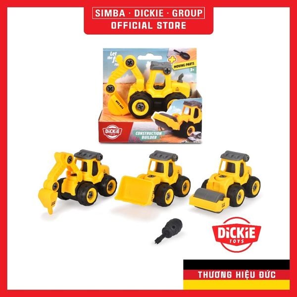  203341032 Đồ Chơi Xe Xây Dựng DICKIE TOYS Construction Builder 