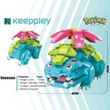  Đồ Chơi Lắp Ráp KEEPPLEY Pokemon Venusaur B0107 