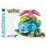  Đồ Chơi Lắp Ráp KEEPPLEY Pokemon Venusaur B0107 
