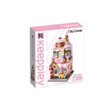  Đồ Chơi Lắp Ráp KEEPPLEY City Corner Honey Sweet Dessert House Building Blocks C0101 