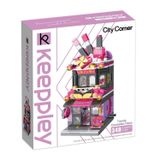  Đồ Chơi Lắp Ráp KEEPPLEY City Corner Trendy Cosmetics Store Building Blocks C0103 