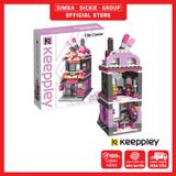  Đồ Chơi Lắp Ráp KEEPPLEY City Corner Trendy Cosmetics Store Building Blocks C0103 