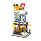  Đồ Chơi Lắp Ráp KEEPPLEY City Corner Fashion Department Store Building Blocks C0105 