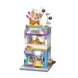  Đồ Chơi Lắp Ráp KEEPPLEY City Corner Bubble Tea House Building Blocks C0108 