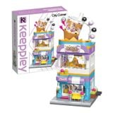  Đồ Chơi Lắp Ráp KEEPPLEY City Corner Bubble Tea House Building Blocks C0108 
