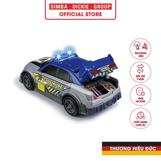  203302030 Đồ Chơi Cảnh Sát DICKIE TOYS Police Car 