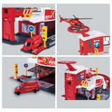  212050038 Bộ Đồ Chơi Mô Hình Cứu Hộ MAJORETTE Creatix Rescue Station + 1 Car 