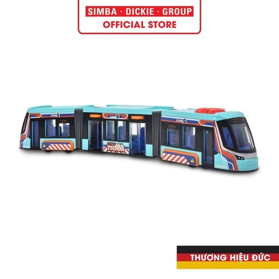  203747016 Đồ Chơi Xe DICKIE TOYS Siemens City Tram 