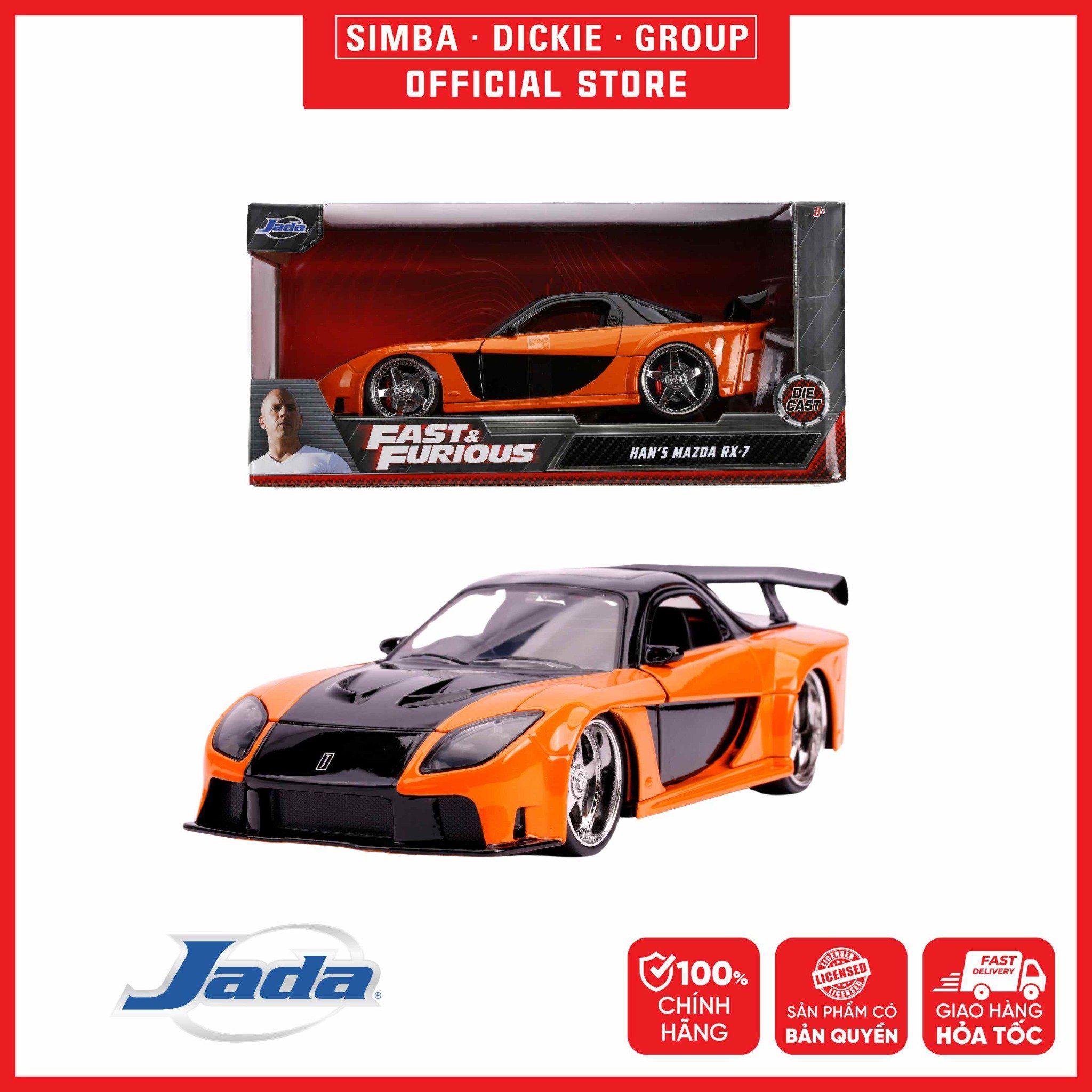  Đồ Chơi Xe Mô Hình JADA TOYS Fast & Furious Han's Mazda RX-7 1:24 30732 - Simba Toys Vietnam 