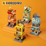  Đồ Chơi Lắp Ráp KEEPPLEY Pokemon - Bulbasaur Dessert House K20207 Building Block 