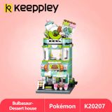  Đồ Chơi Lắp Ráp KEEPPLEY Pokemon - Bulbasaur Dessert House K20207 Building Block 