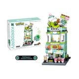  Đồ Chơi Lắp Ráp KEEPPLEY Pokemon - Bulbasaur Dessert House K20207 Building Block 