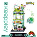  Đồ Chơi Lắp Ráp KEEPPLEY Pokemon - Bulbasaur Dessert House K20207 Building Block 