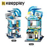  Đồ Chơi Lắp Ráp KEEPPLEY Pokemon - Squirtle Swimming Tools Shop K20208 Building Block 