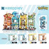  Đồ Chơi Lắp Ráp KEEPPLEY Pokemon - Squirtle Swimming Tools Shop K20208 Building Block 