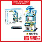  Đồ Chơi Lắp Ráp KEEPPLEY Pokemon - Squirtle Swimming Tools Shop K20208 Building Block 
