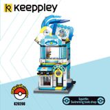  Đồ Chơi Lắp Ráp KEEPPLEY Pokemon - Squirtle Swimming Tools Shop K20208 Building Block 