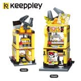  Đồ Chơi Lắp Ráp KEEPPLEY Pokemon - Pikachu Claw Crane Game Shop K20209 Building Block 
