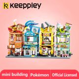  Đồ Chơi Lắp Ráp KEEPPLEY Pokemon - Pikachu Claw Crane Game Shop K20209 Building Block 