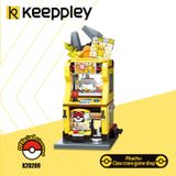  Đồ Chơi Lắp Ráp KEEPPLEY Pokemon - Pikachu Claw Crane Game Shop K20209 Building Block 