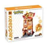  Đồ Chơi Lắp Ráp KEEPPLEY Pokemon - Charmander Hotpot Restaurant K20210 Building Block 