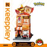  Đồ Chơi Lắp Ráp KEEPPLEY Pokemon - Charmander Hotpot Restaurant K20210 Building Block 