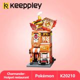  Đồ Chơi Lắp Ráp KEEPPLEY Pokemon - Charmander Hotpot Restaurant K20210 Building Block 