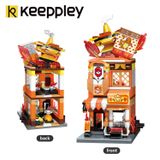  Đồ Chơi Lắp Ráp KEEPPLEY Pokemon - Charmander Hotpot Restaurant K20210 Building Block 