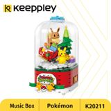  Đồ Chơi Lắp Ráp KEEPPLEY Pokemon Music Box Building Blocks K20211 