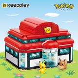  Đồ Chơi Lắp Ráp KEEPPLEY Pokemon - Pokémon Center K20212 Building Block 