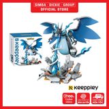  Đồ Chơi Lắp Ráp KEEPPLEY Pokemon Mega Charizard X K20216 