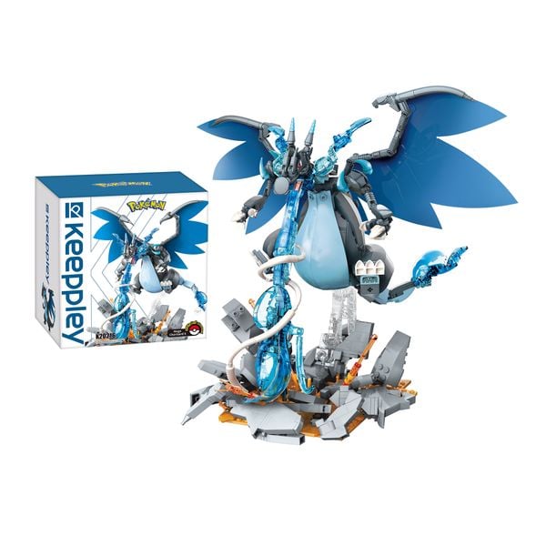  Đồ Chơi Lắp Ráp KEEPPLEY Pokemon Mega Charizard X K20216 