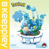  Đồ Chơi Lắp Ráp KEEPPLEY Pokemon Bonsai Series Squirtle K20219 