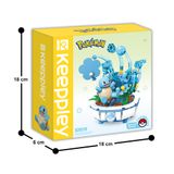  Đồ Chơi Lắp Ráp KEEPPLEY Pokemon Bonsai Series Squirtle K20219 