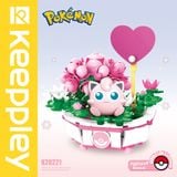  Đồ Chơi Lắp Ráp KEEPPLEY Pokemon Bonsai Series Jigglypuff K20221 