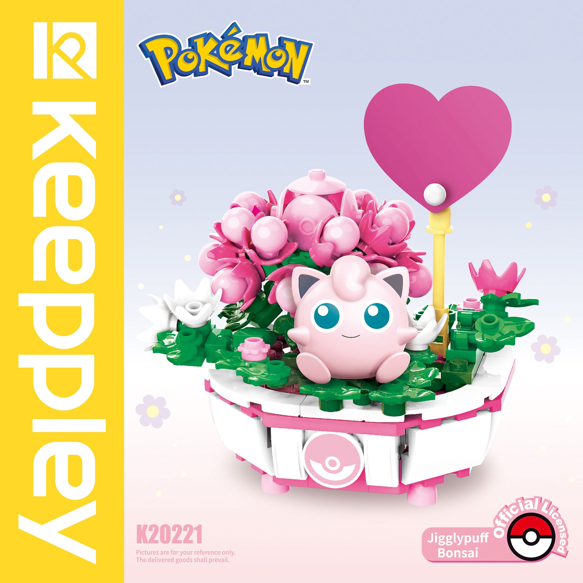  Đồ Chơi Lắp Ráp KEEPPLEY Pokemon Bonsai Series Jigglypuff K20221 