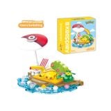  Đồ Chơi Lắp Ráp KEEPPLEY Pokemon - Have a Sunbathing K20222 Building Block 