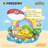  Đồ Chơi Lắp Ráp KEEPPLEY Pokemon - Have a Sunbathing K20222 Building Block 