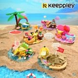  Đồ Chơi Lắp Ráp KEEPPLEY Pokemon - Have a Sunbathing K20222 Building Block 