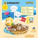  Đồ Chơi Lắp Ráp KEEPPLEY Pokemon - Build a Sandcastle K20223 Building Block 