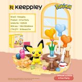  Đồ Chơi Lắp Ráp KEEPPLEY Pokemon - A Fun Party K20226 Building Block 