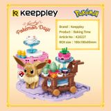  Đồ Chơi Lắp Ráp KEEPPLEY Pokemon - Baking Time K20227 Building Block 