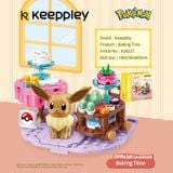  Đồ Chơi Lắp Ráp KEEPPLEY Pokemon - Baking Time K20227 Building Block 