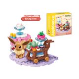  Đồ Chơi Lắp Ráp KEEPPLEY Pokemon - Baking Time K20227 Building Block 