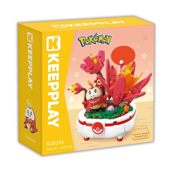  Đồ Chơi Lắp Ráp KEEPPLAY Pokemon Bonsai Series FUECOCO K20241 Building Block - Simba Toys Vietnam 