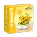  Đồ Chơi Lắp Ráp KEEPPLAY Pokemon Bonsai Series PIKACHU K20243 Building Block - Simba Toys Vietnam 